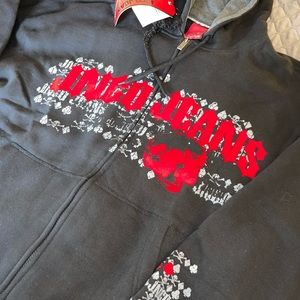 Vintage JNCO jeans zip up hoodie size XL